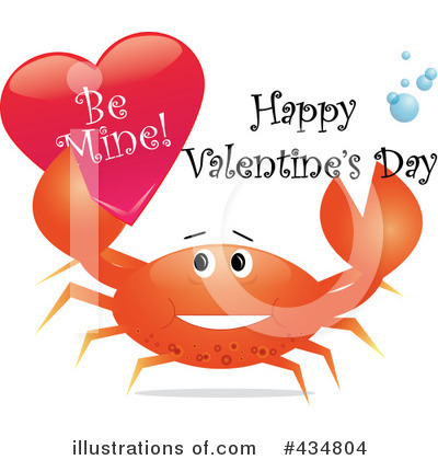 Royalty-Free (RF) Crab Clipart Illustration by Pams Clipart - Stock Sample #434804