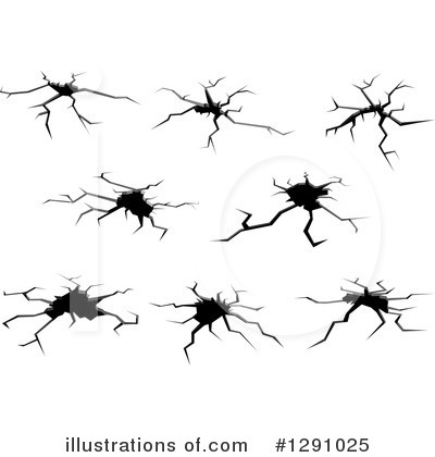 Cracks Clipart #1291025 by Vector Tradition SM