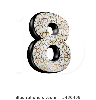 Royalty-Free (RF) Cracked Earth Number Clipart Illustration by chrisroll - Stock Sample #436468