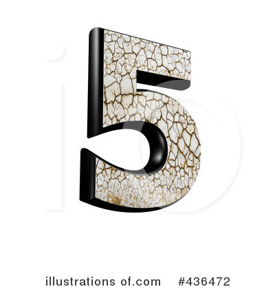 Royalty-Free (RF) Cracked Earth Number Clipart Illustration by chrisroll - Stock Sample #436472