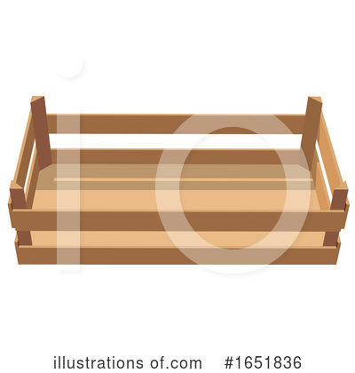 Crate Clipart #1651836 by Vector Tradition SM