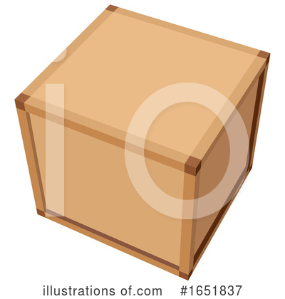Crate Clipart #1651837 by Vector Tradition SM