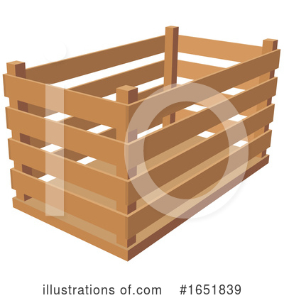 Shipping Crate Clipart #1651839 by Vector Tradition SM