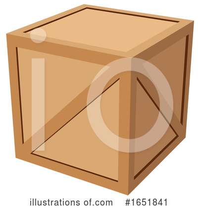 Shipping Crate Clipart #1651841 by Vector Tradition SM