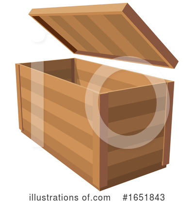 Shipping Crate Clipart #1651843 by Vector Tradition SM