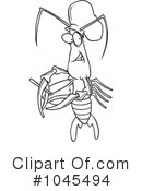 Crawdad Clipart #1045494 by toonaday