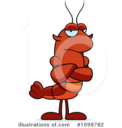 Crawdad Clipart #1099782 by Cory Thoman