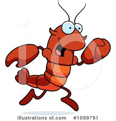 Crawdad Clipart #1099791 by Cory Thoman