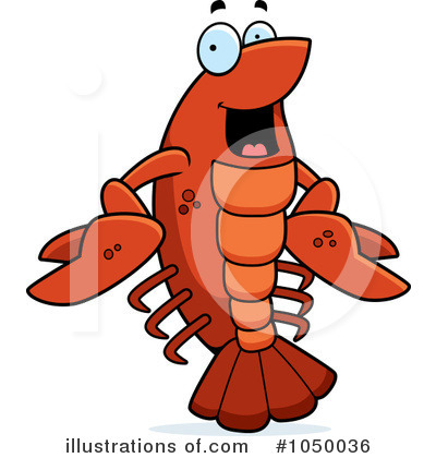 Crawdad Clipart #1050036 by Cory Thoman