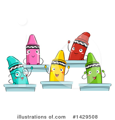 Royalty-Free (RF) Crayon Clipart Illustration by BNP Design Studio - Stock Sample #1429508