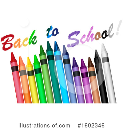 Royalty-Free (RF) Crayon Clipart Illustration by dero - Stock Sample #1602346
