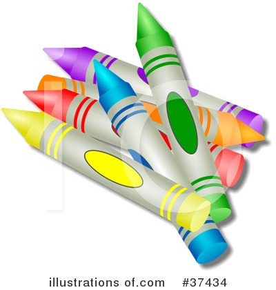 crayon clipart. Crayon Clipart #37434 by