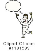 Crazy Man Clipart #1191599 by lineartestpilot