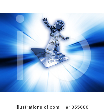 Royalty-Free (RF) Credit Card Clipart Illustration by KJ Pargeter - Stock Sample #1055686
