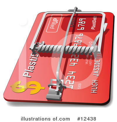 Credit Card Clipart #12438 by Leo Blanchette
