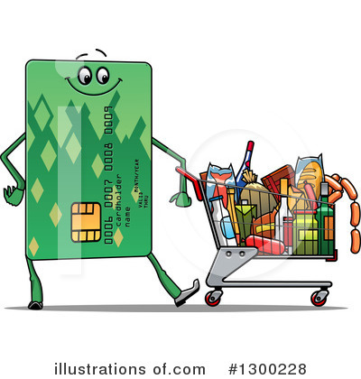 Shopping Cart Clipart #1300228 by Vector Tradition SM
