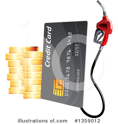 Royalty-Free (RF) Credit Card Clipart Illustration by Vector Tradition SM - Stock Sample #1359012