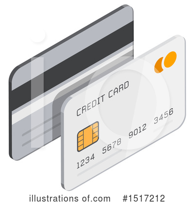 Royalty-Free (RF) Credit Card Clipart Illustration by beboy - Stock Sample #1517212