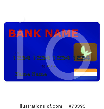 Royalty-Free (RF) Credit Card Clipart Illustration by oboy - Stock Sample #73393