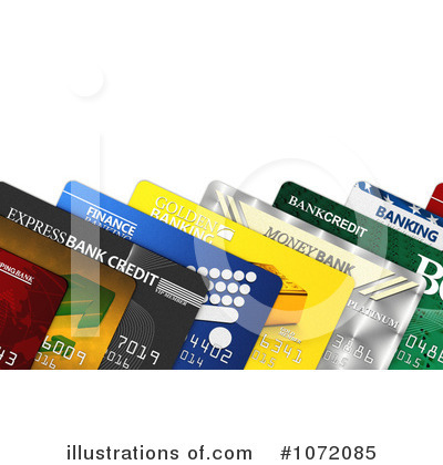 Royalty-Free (RF) Credit Cards Clipart Illustration by stockillustrations - Stock Sample #1072085