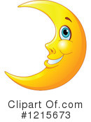 Crescent Moon Clipart #1215673 by Pushkin