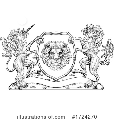 Royalty-Free (RF) Crest Clipart Illustration by AtStockIllustration - Stock Sample #1724270