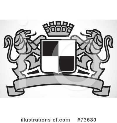Royalty-Free (RF) Crest Clipart Illustration by BestVector - Stock Sample #73630