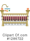 Crib Clipart #1286722 by BNP Design Studio