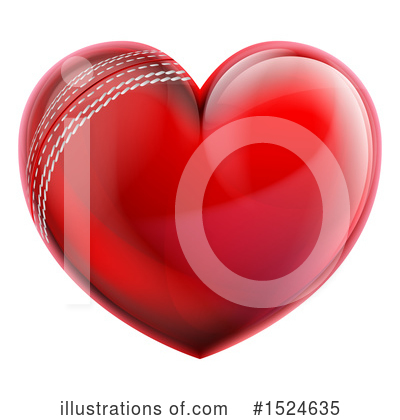 Royalty-Free (RF) Cricket Ball Clipart Illustration by AtStockIllustration - Stock Sample #1524635