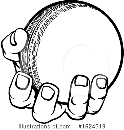 Royalty-Free (RF) Cricket Ball Clipart Illustration by AtStockIllustration - Stock Sample #1624319