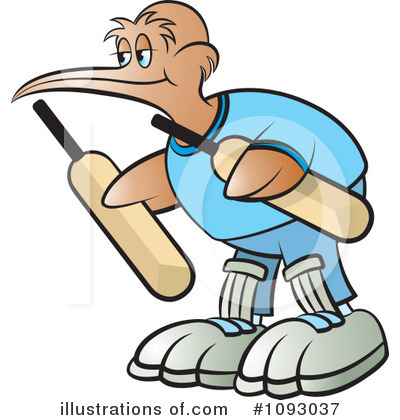 Cricket Bat Clipart #1093037 by Lal Perera