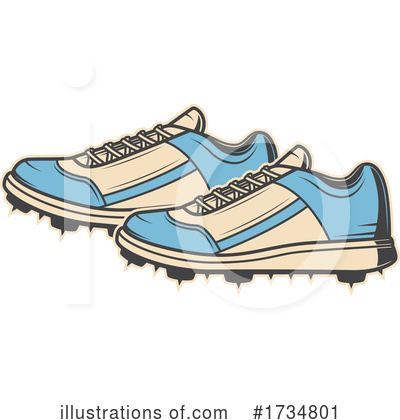 Cleats Clipart #1734801 by Vector Tradition SM