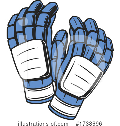 Gloves Clipart #1738696 by Vector Tradition SM