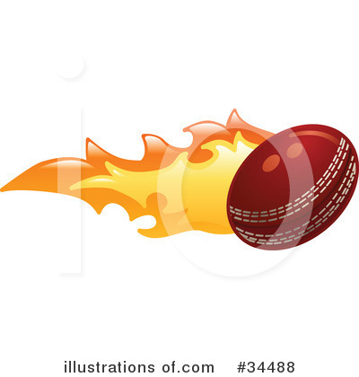 Cricket Ball Clipart #34488 by AtStockIllustration