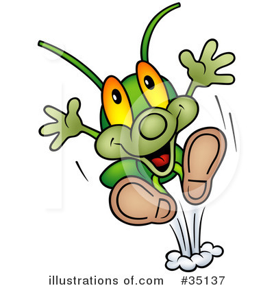 Grasshoppers Clipart #35137 by dero
