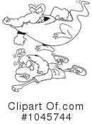 Crocodile Clipart #1045744 by toonaday