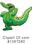 Crocodile Clipart #1067280 by Zooco