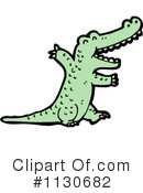 Crocodile Clipart #1130682 by lineartestpilot