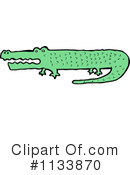 Crocodile Clipart #1133870 by lineartestpilot