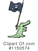 Crocodile Clipart #1150574 by lineartestpilot