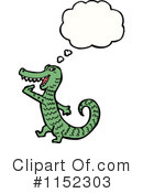 Crocodile Clipart #1152303 by lineartestpilot