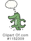 Crocodile Clipart #1152309 by lineartestpilot