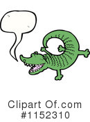 Crocodile Clipart #1152310 by lineartestpilot