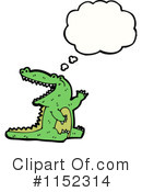 Crocodile Clipart #1152314 by lineartestpilot
