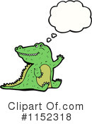 Crocodile Clipart #1152318 by lineartestpilot
