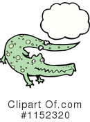 Crocodile Clipart #1152320 by lineartestpilot