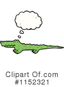 Crocodile Clipart #1152321 by lineartestpilot