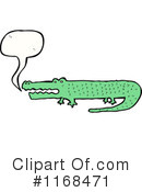 Crocodile Clipart #1168471 by lineartestpilot