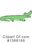 Crocodile Clipart #1388169 by lineartestpilot
