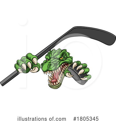 Crocodile Clipart #1805345 by AtStockIllustration